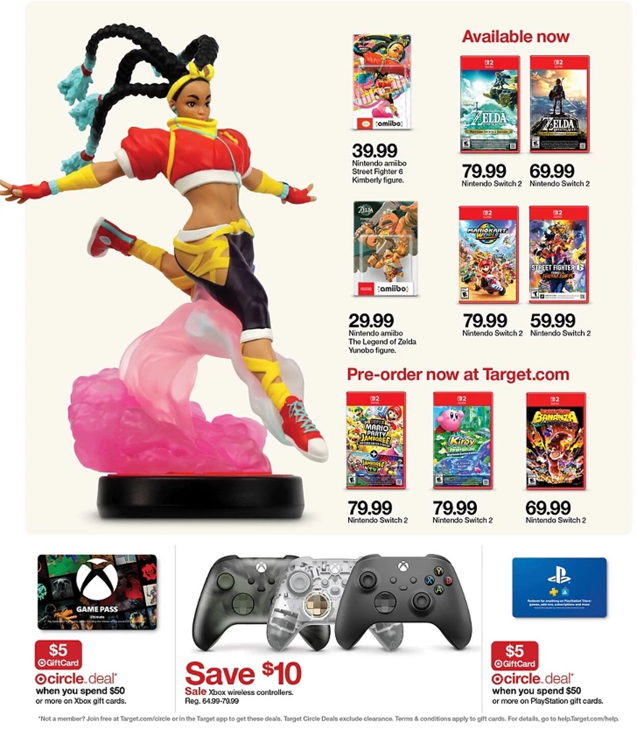 Catalogue Target from 06/08/2025