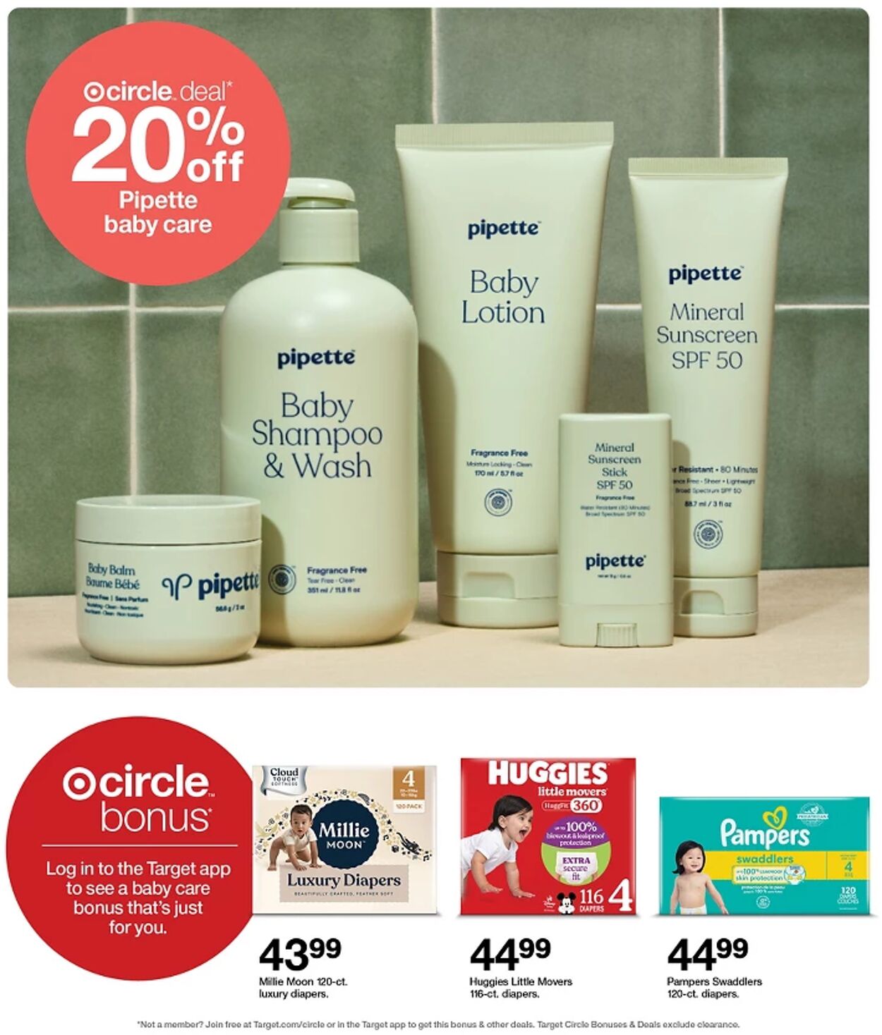Catalogue Target from 06/08/2025