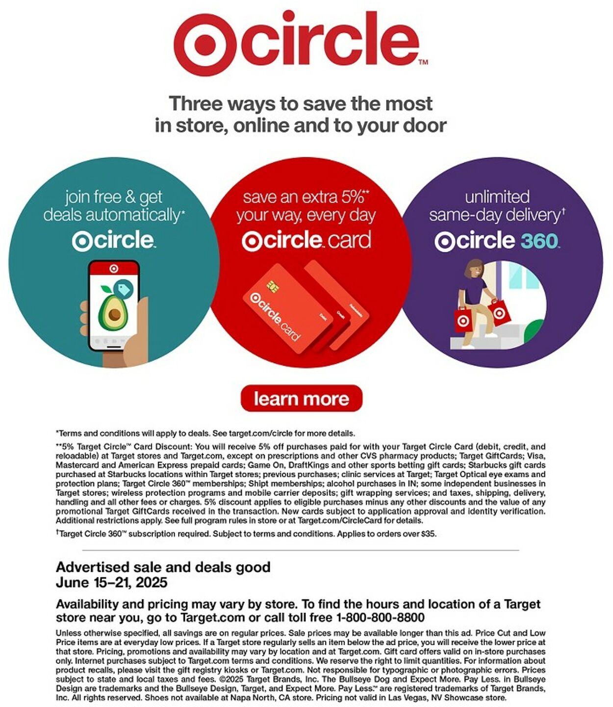 Catalogue Target from 06/15/2025