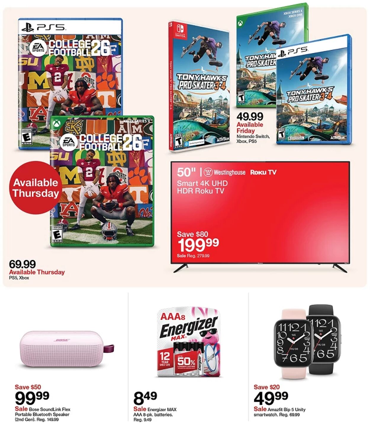 Catalogue Target from 07/13/2025
