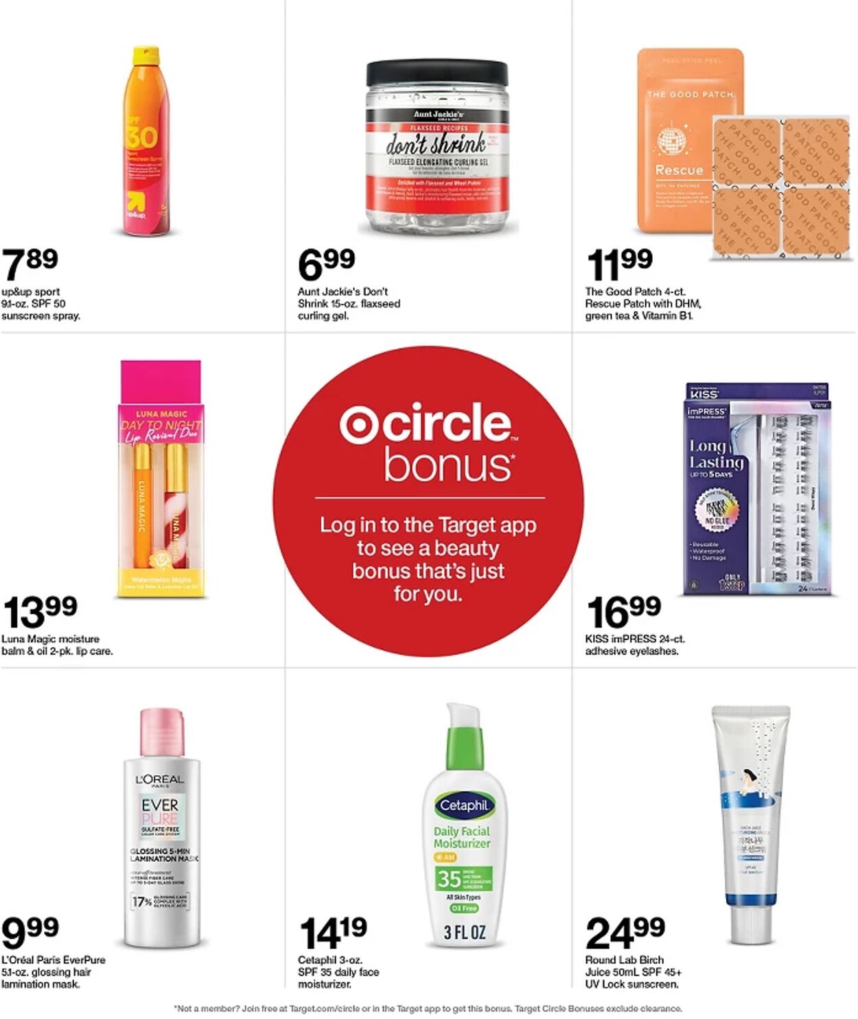 Catalogue Target from 07/13/2025