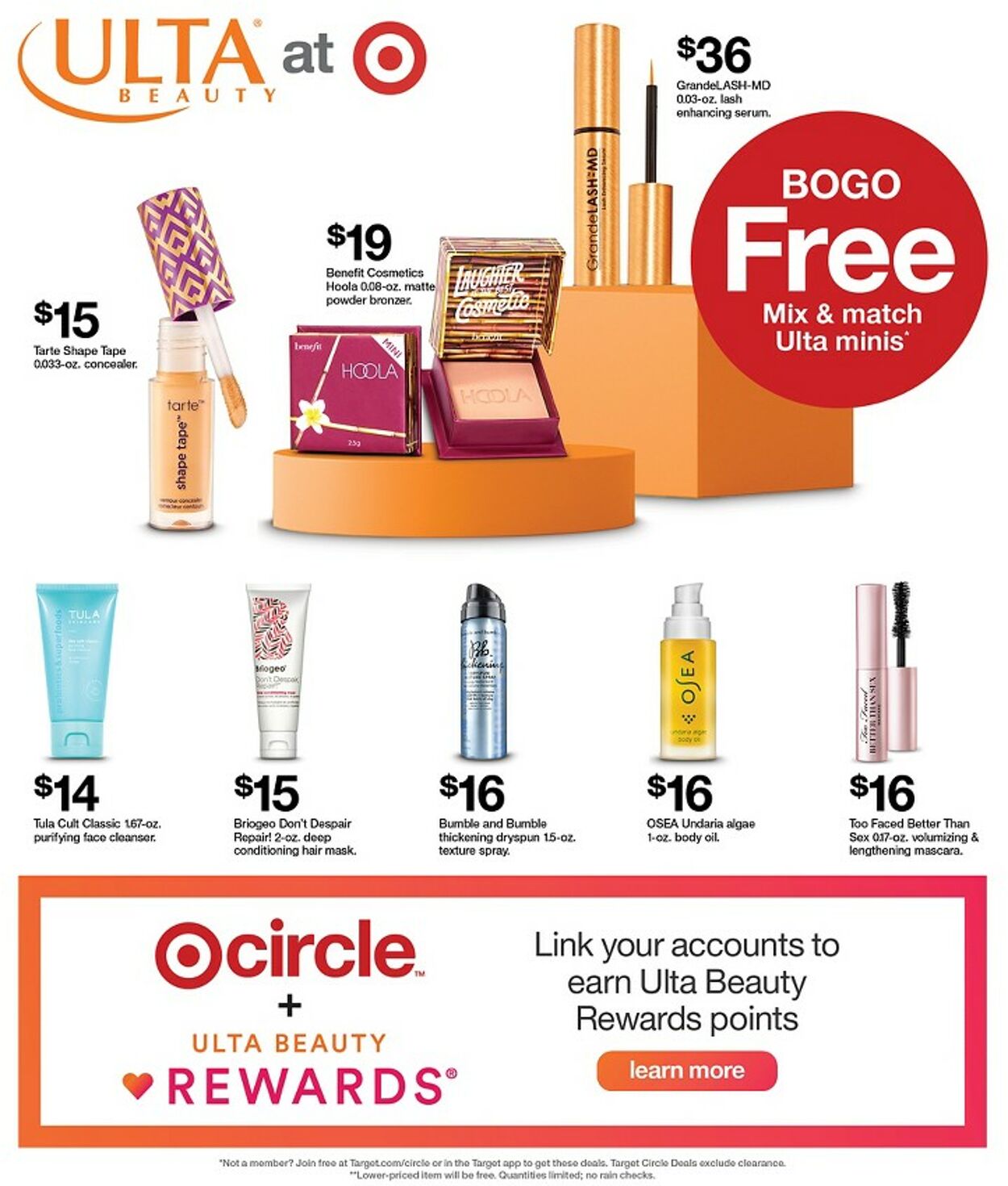 Catalogue Target from 07/20/2025