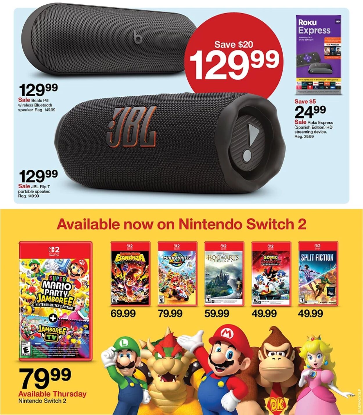 Catalogue Target from 07/20/2025