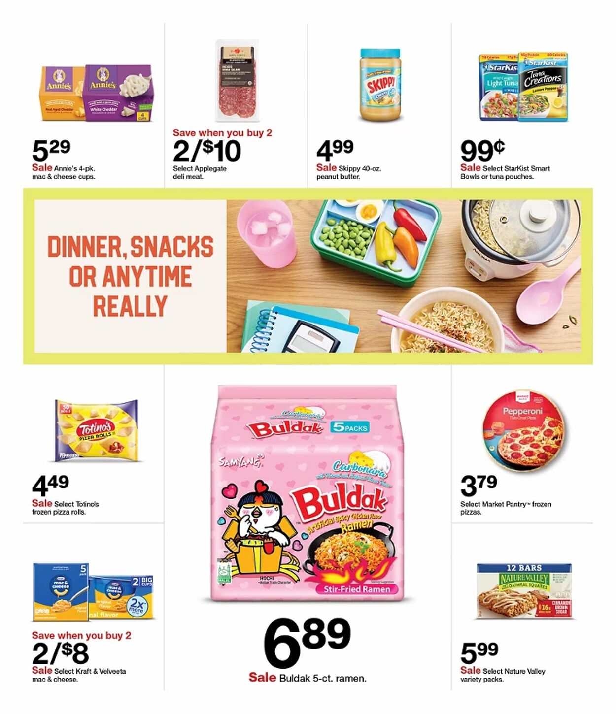 Catalogue Target from 08/10/2025