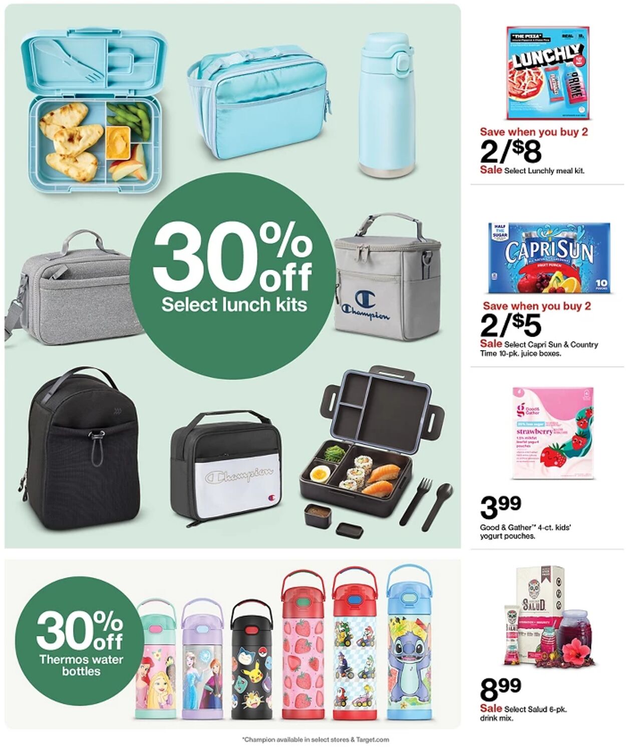 Catalogue Target from 08/10/2025