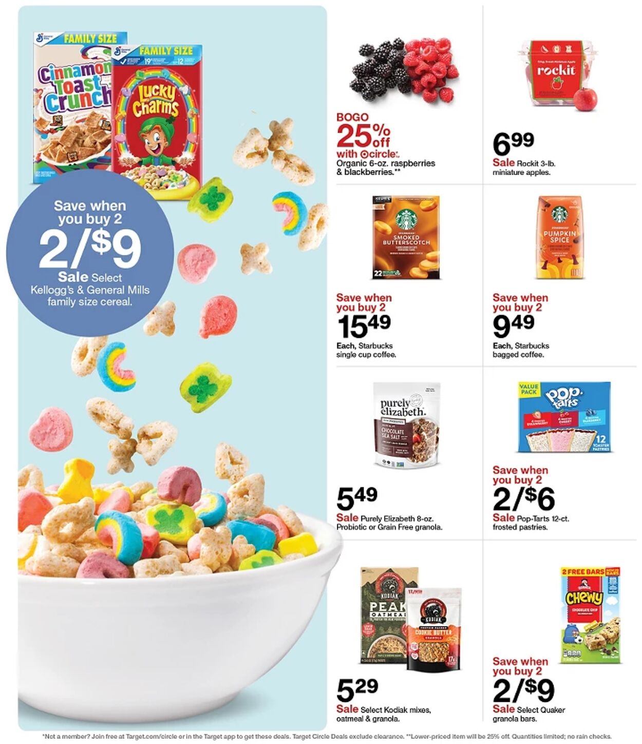 Catalogue Target from 08/17/2025