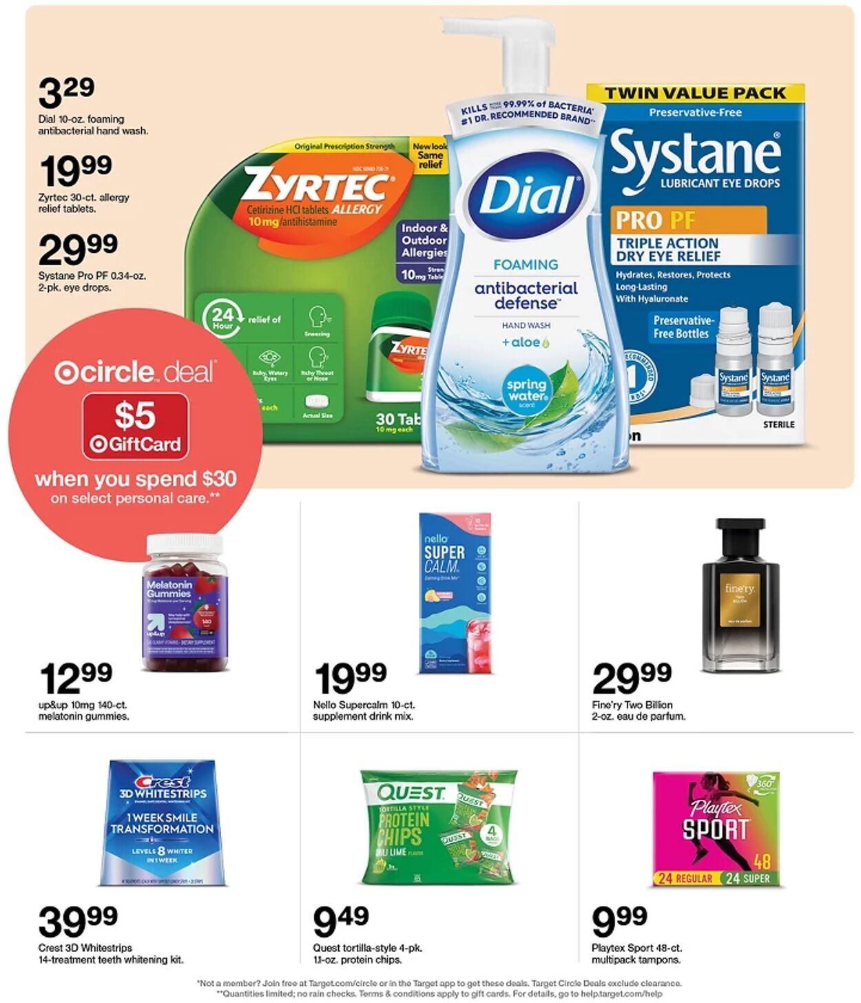 Catalogue Target from 08/31/2025