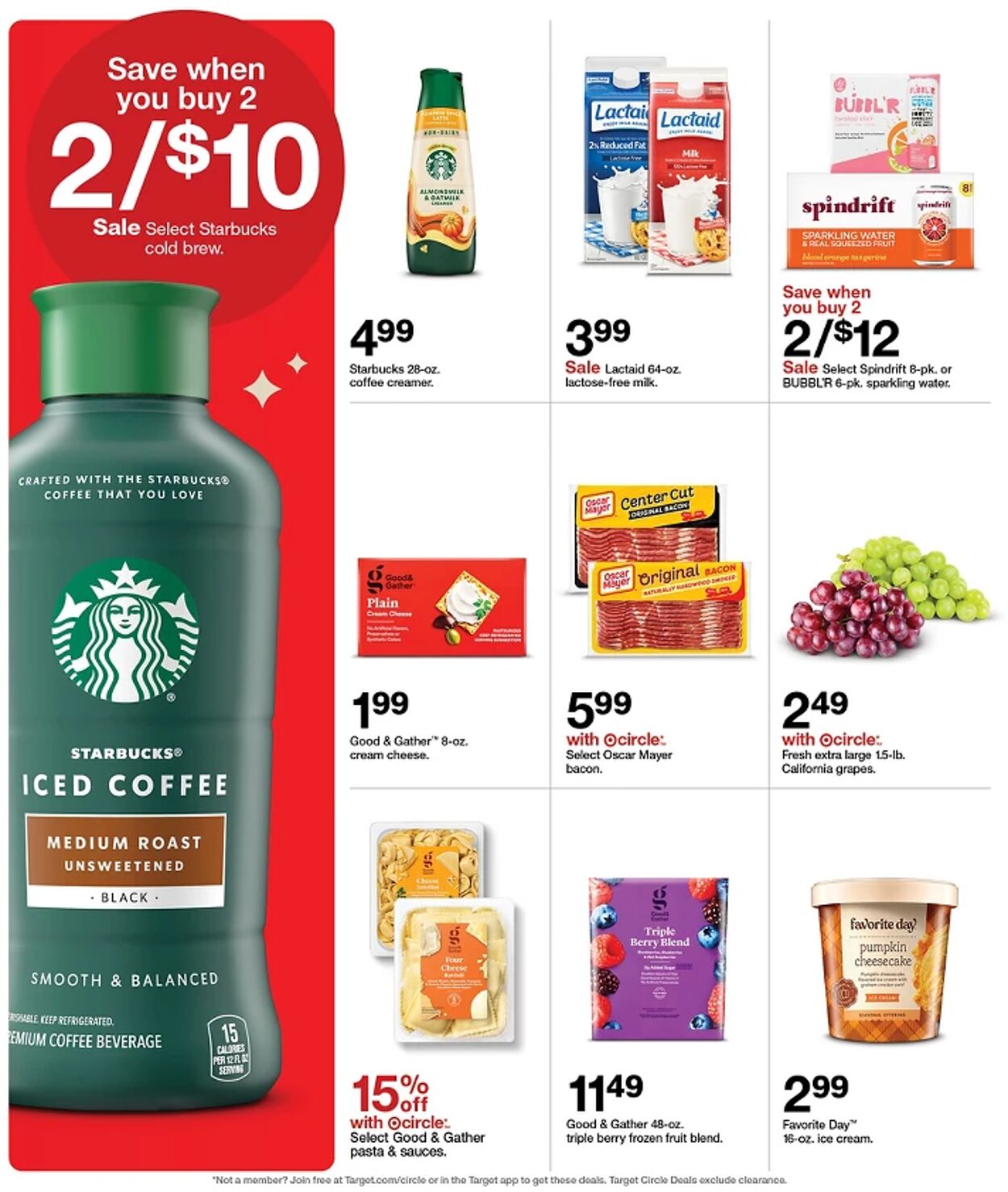 Catalogue Target from 09/07/2025