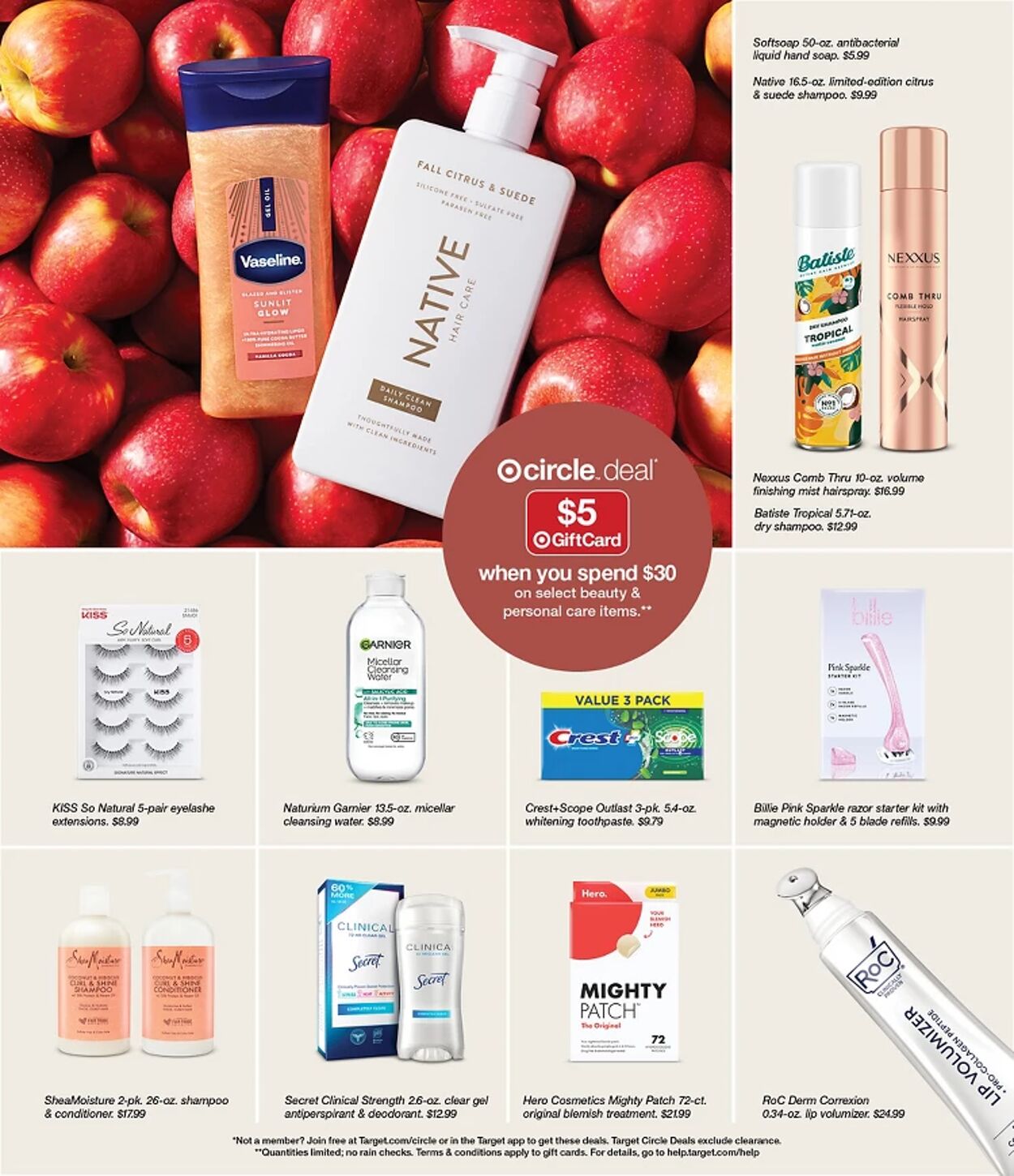 Catalogue Target from 09/21/2025