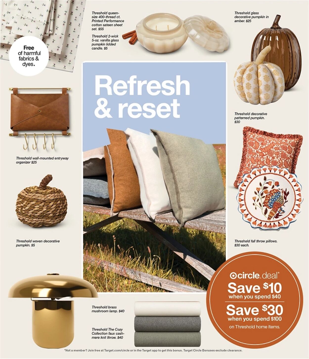 Catalogue Target from 09/21/2025