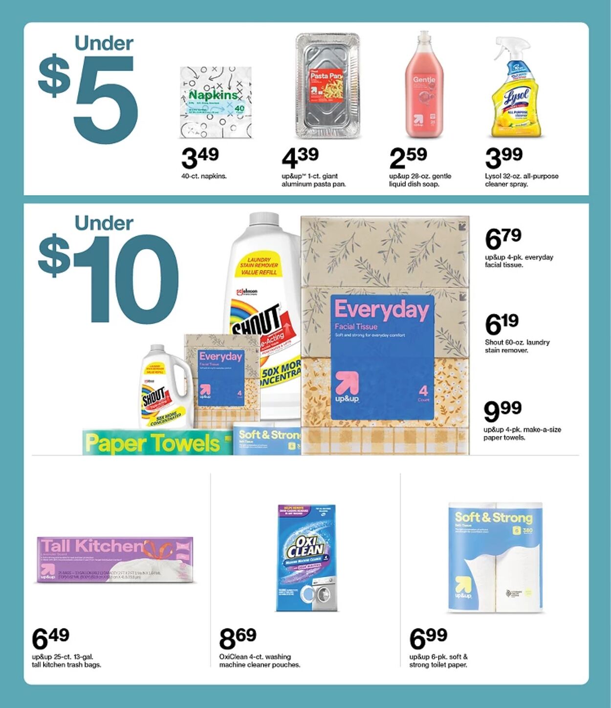 Catalogue Target from 09/21/2025