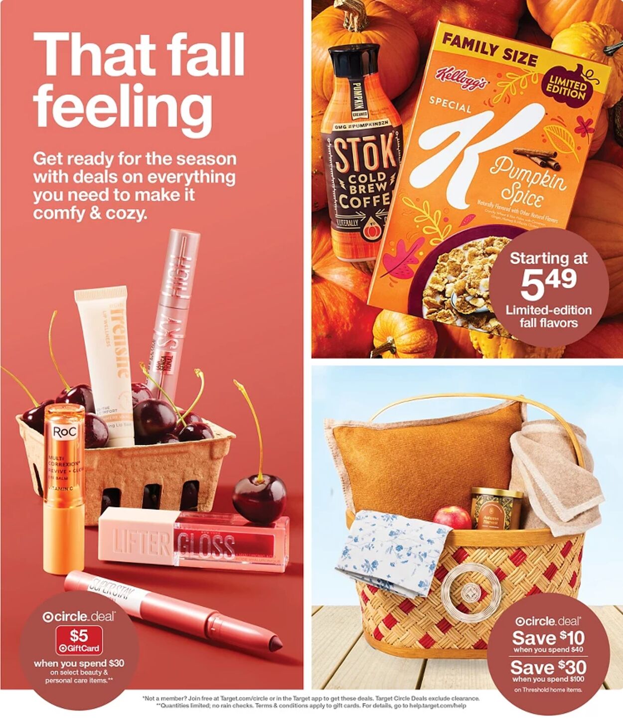 Catalogue Target from 09/21/2025