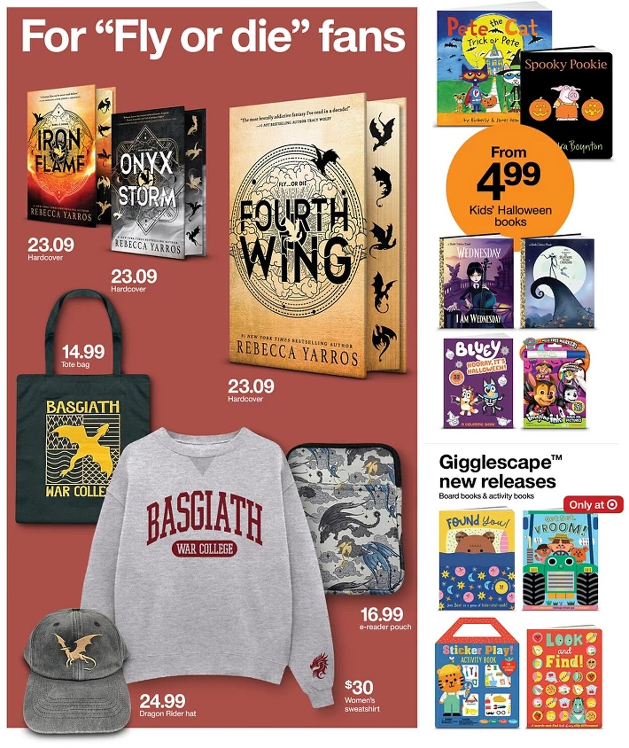 Catalogue Target from 09/28/2025