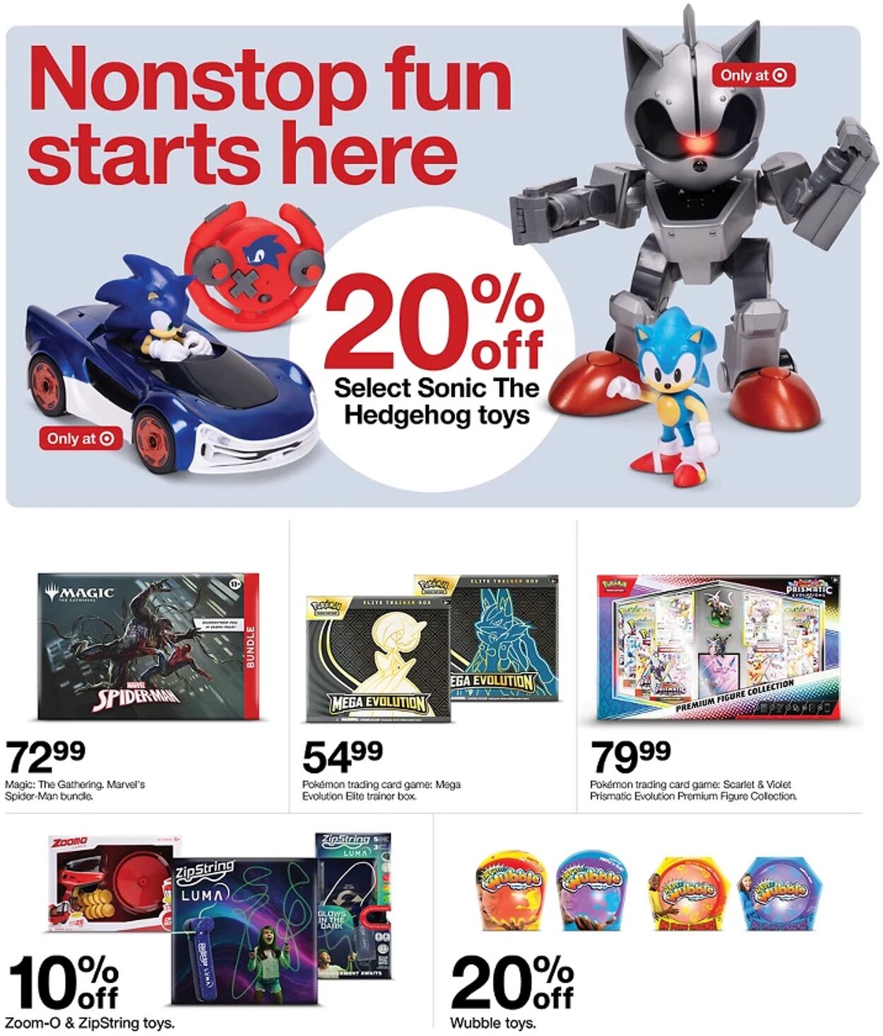Catalogue Target from 09/28/2025
