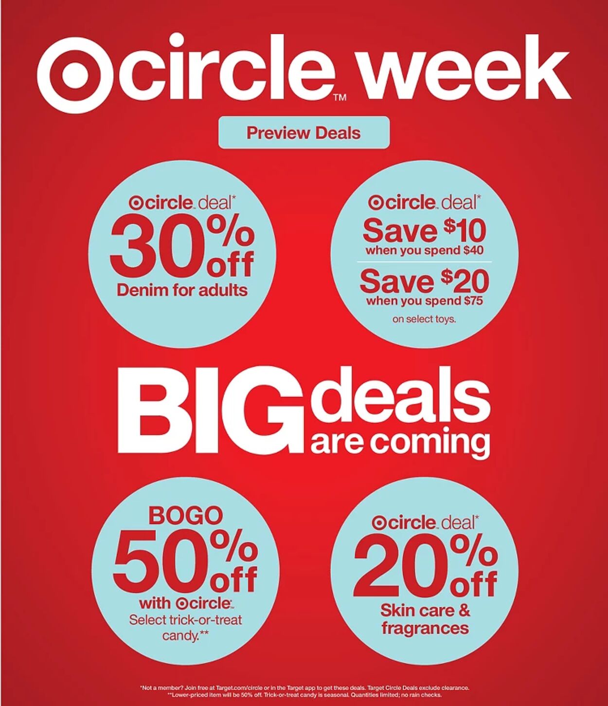 Catalogue Target from 09/28/2025
