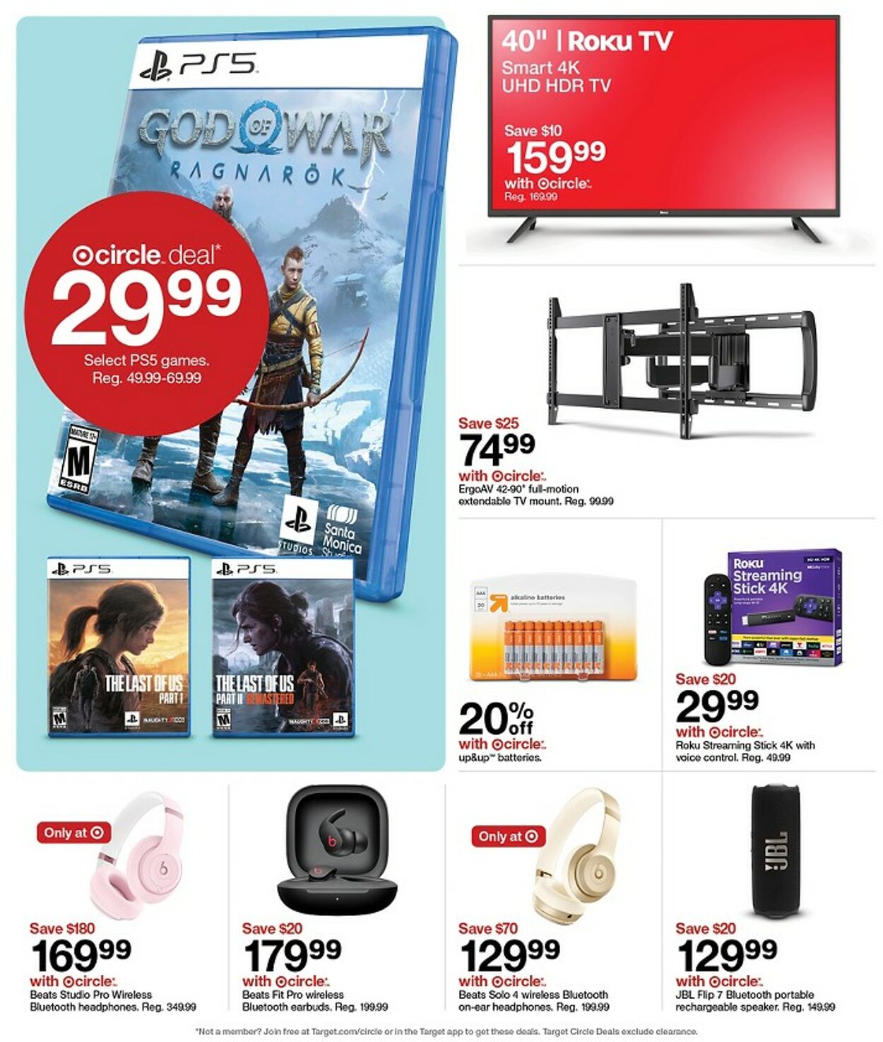 Catalogue Target from 10/05/2025