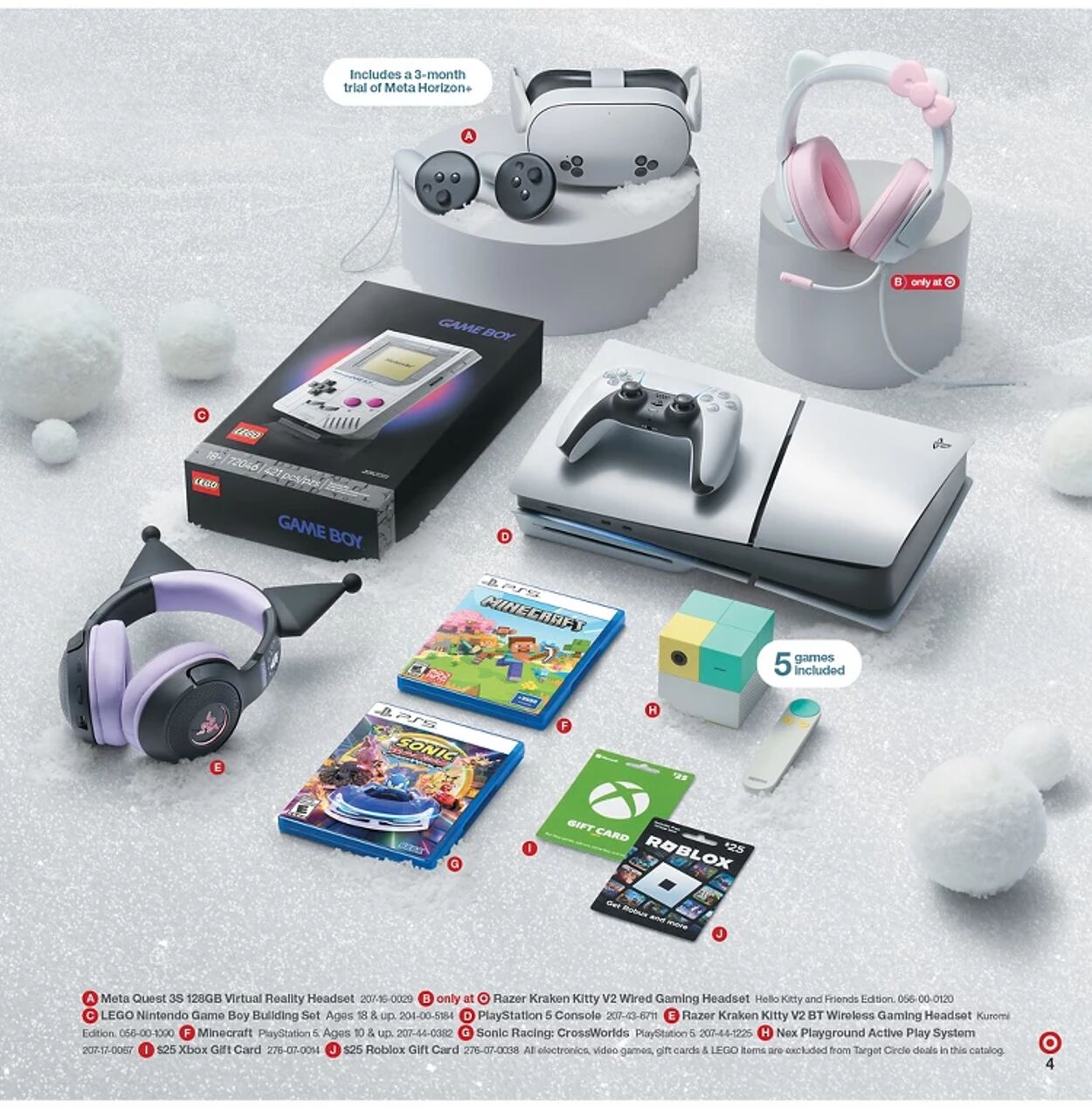 Catalogue Target from 10/10/2025