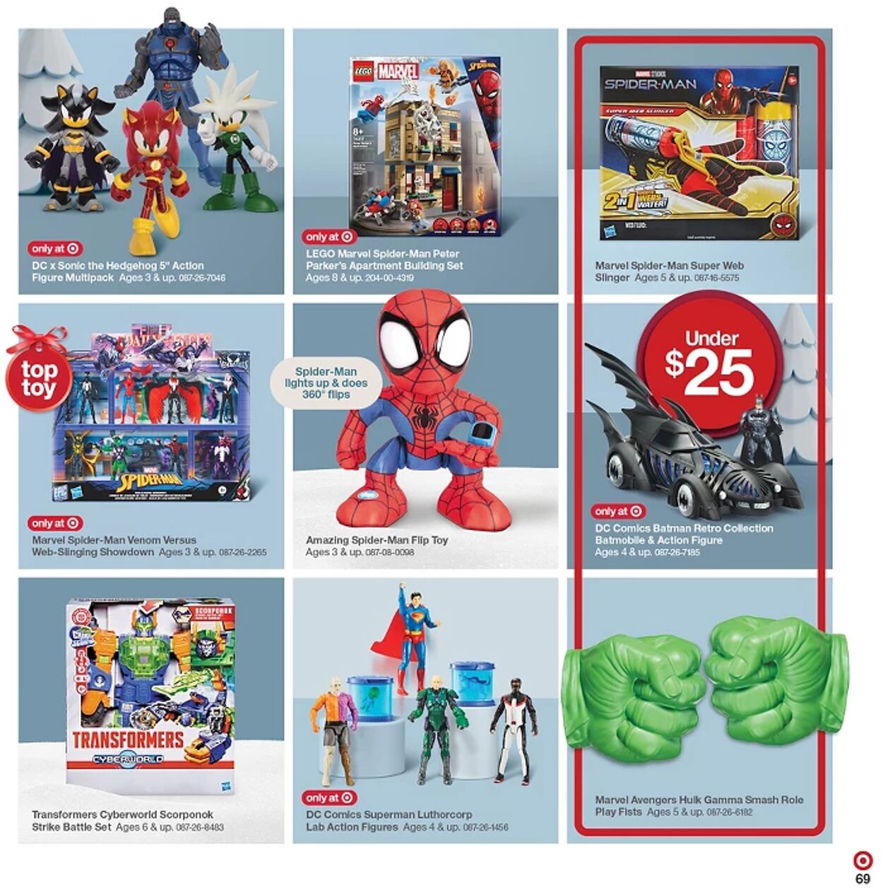Catalogue Target from 10/10/2025