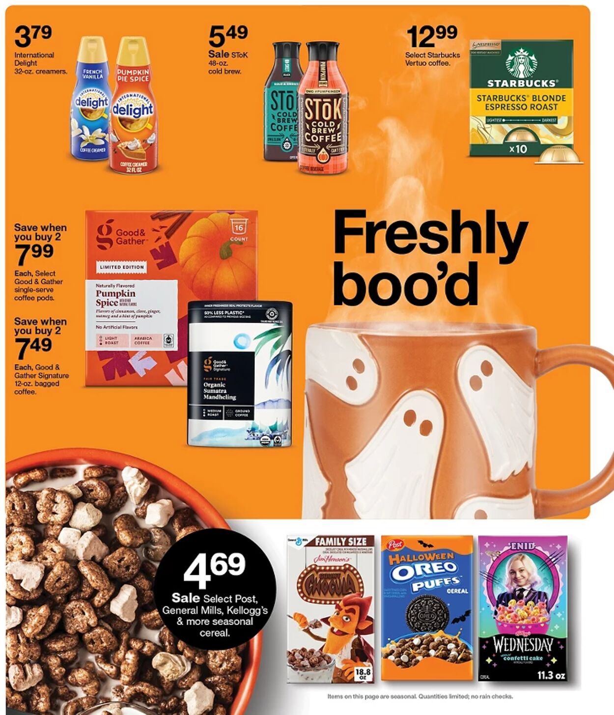 Catalogue Target from 10/19/2025