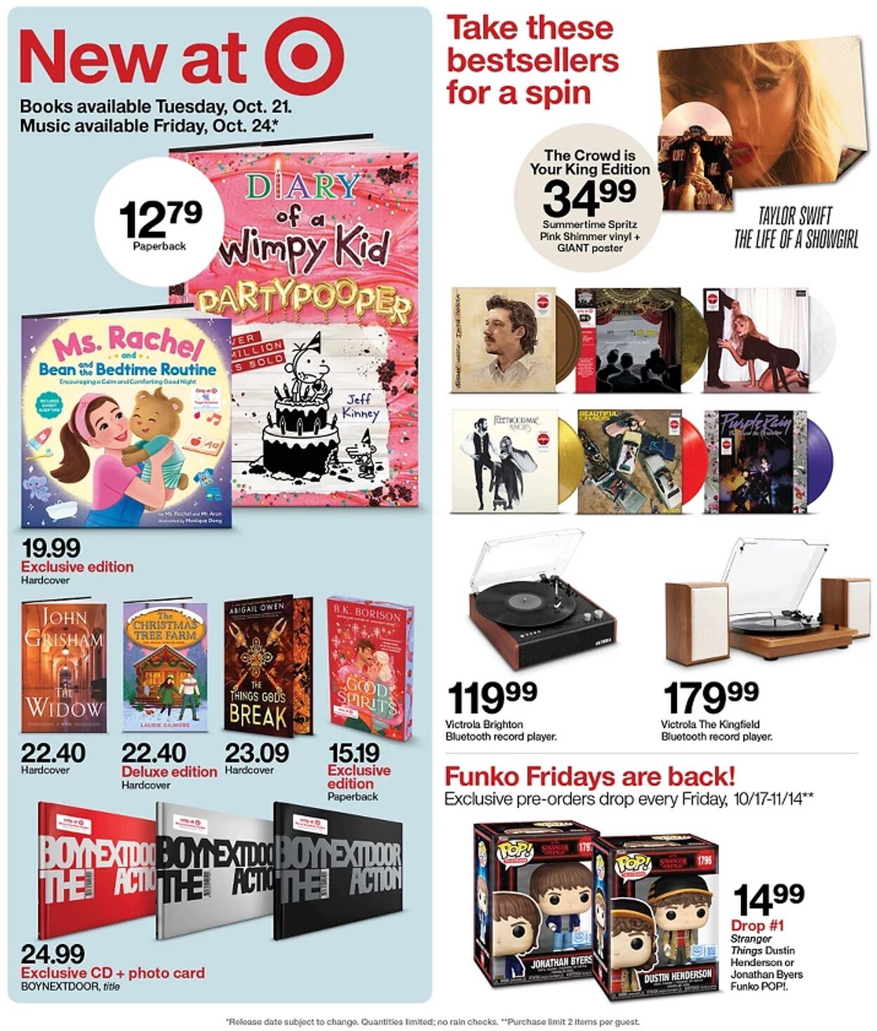 Catalogue Target from 10/19/2025