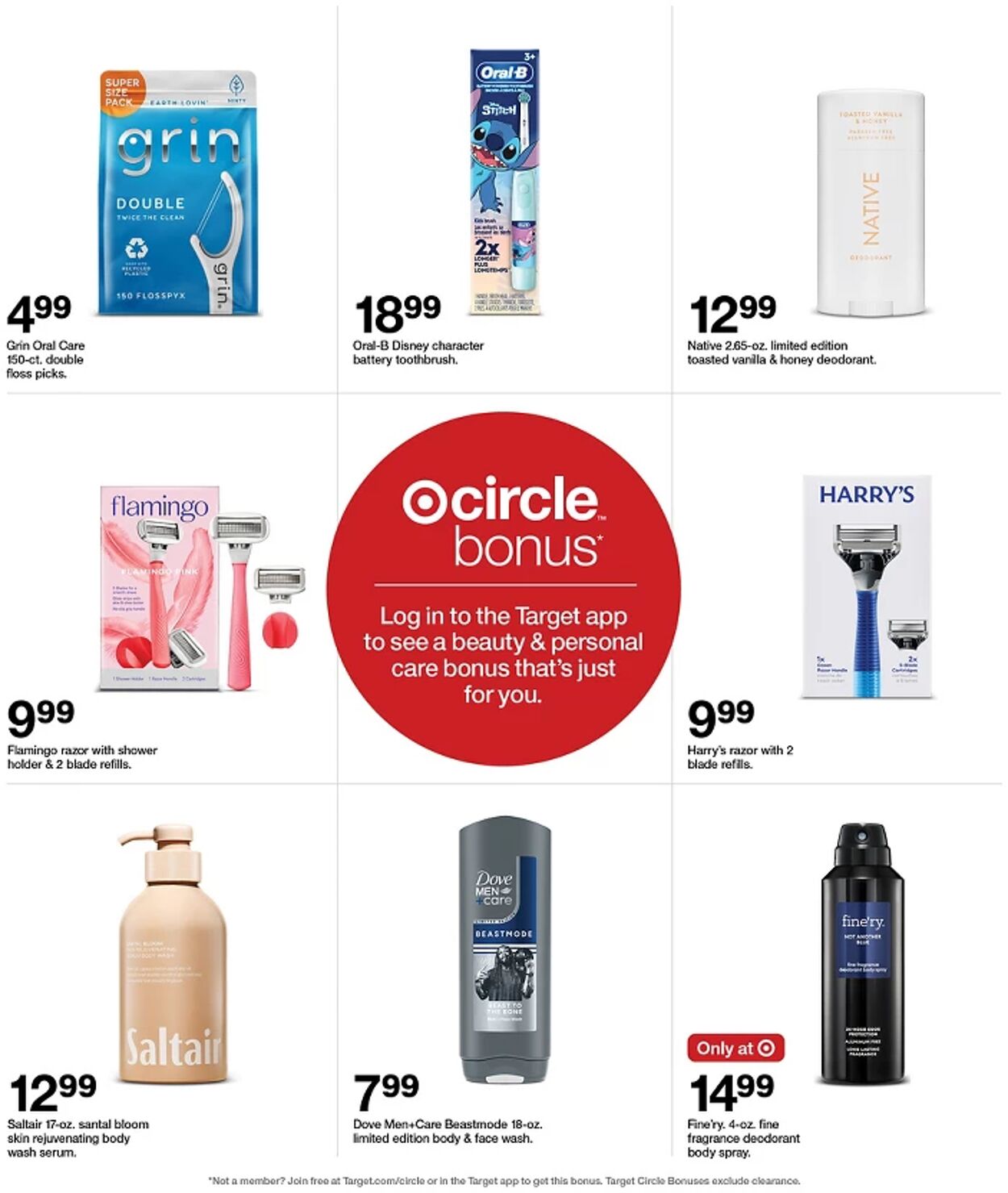 Catalogue Target from 10/19/2025