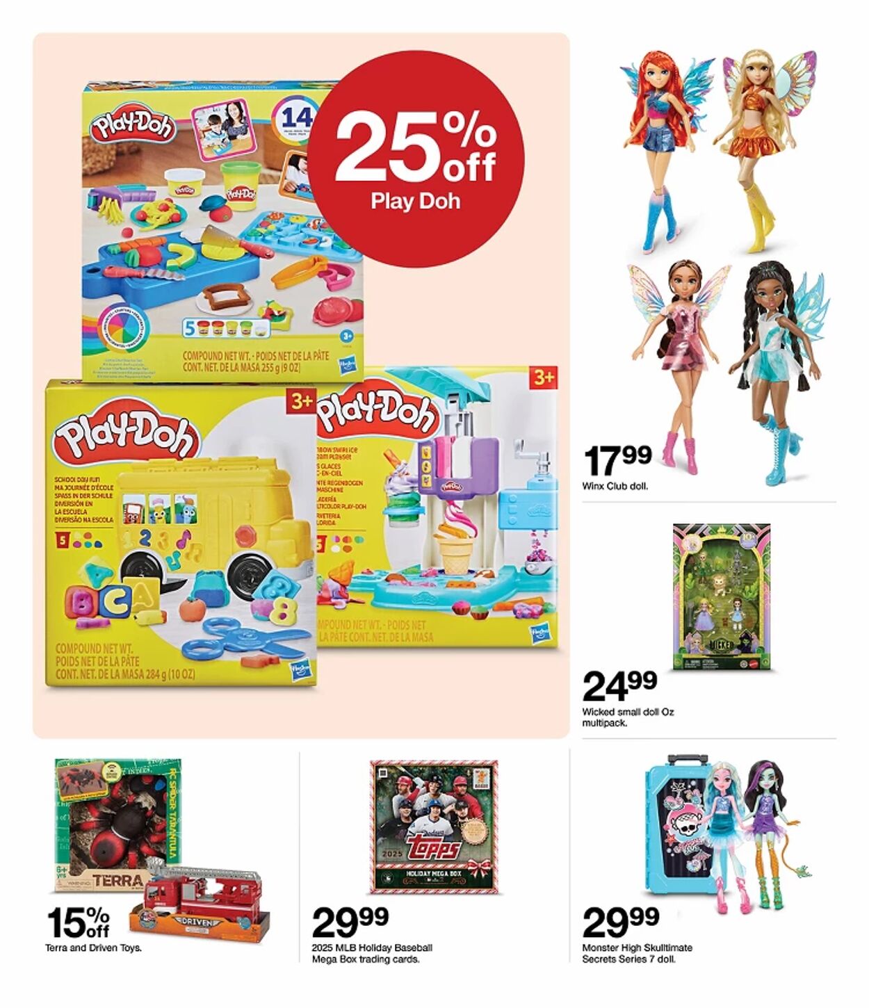 Catalogue Target from 10/26/2025