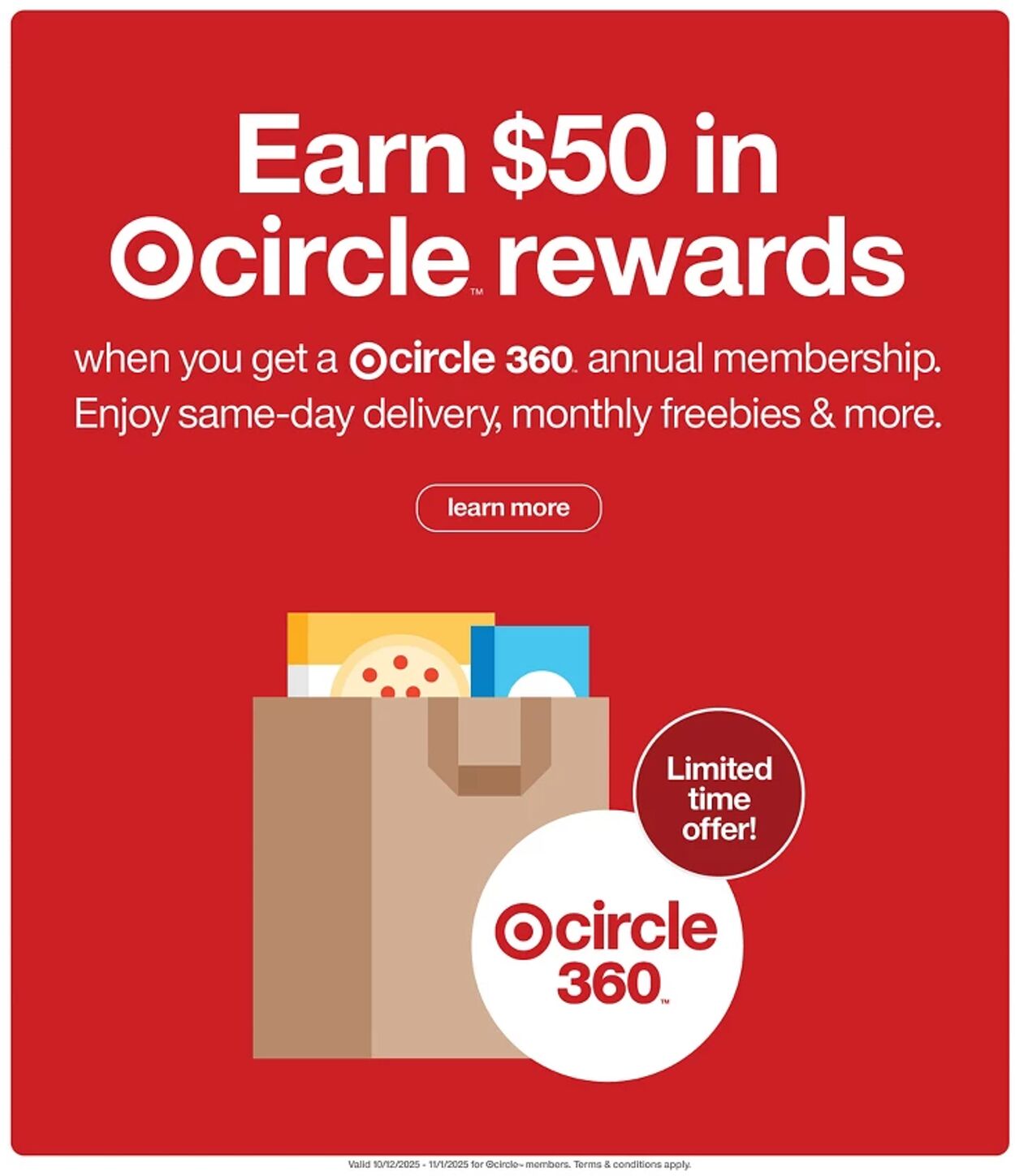 Catalogue Target from 10/26/2025