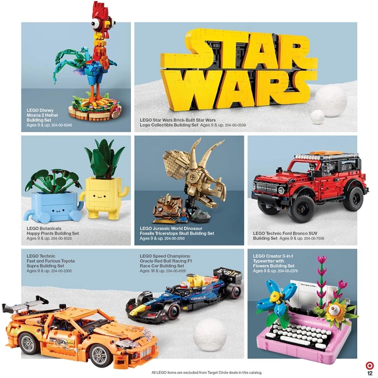 Catalogue Target from 10/10/2025