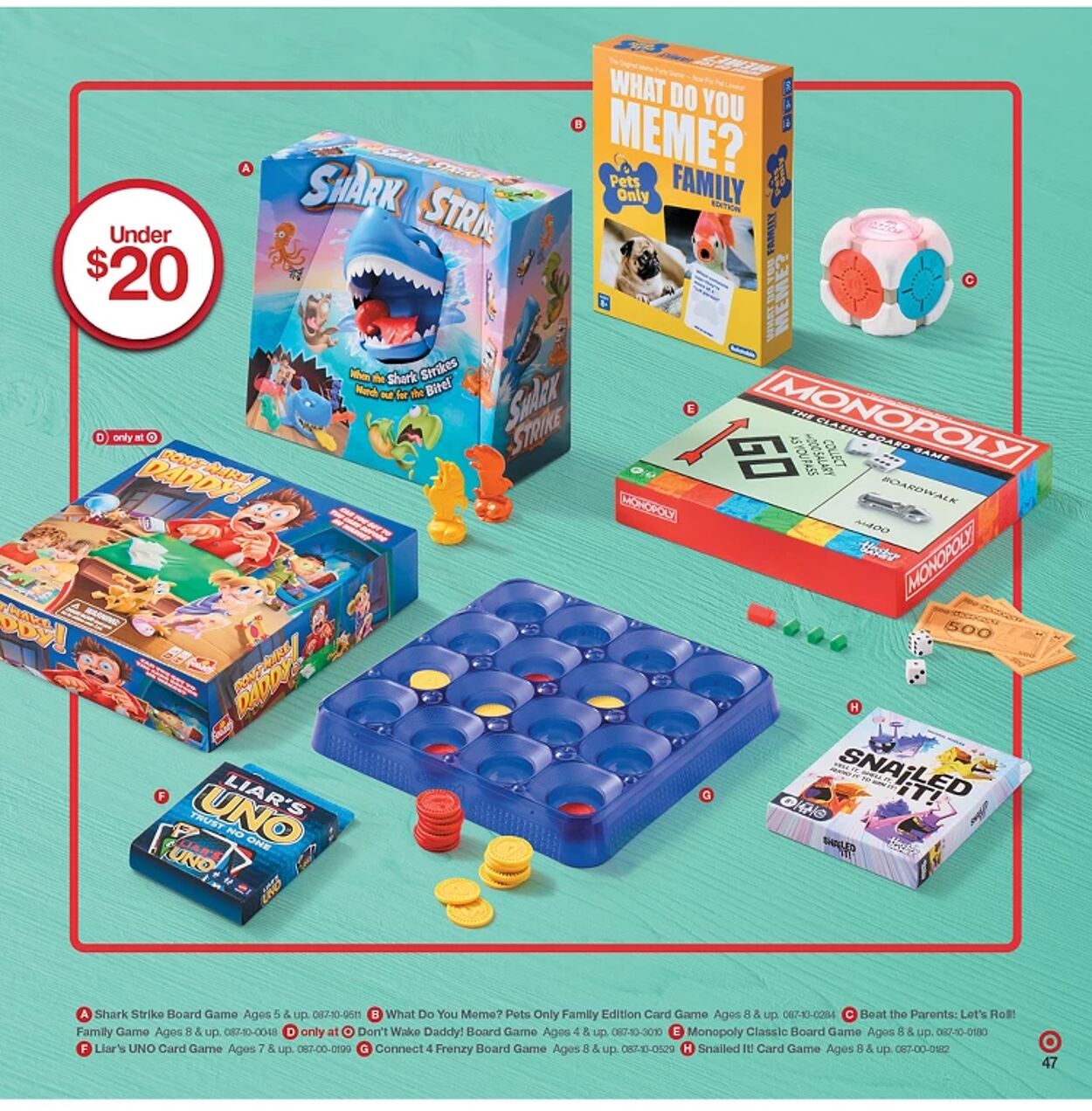 Catalogue Target from 10/10/2025