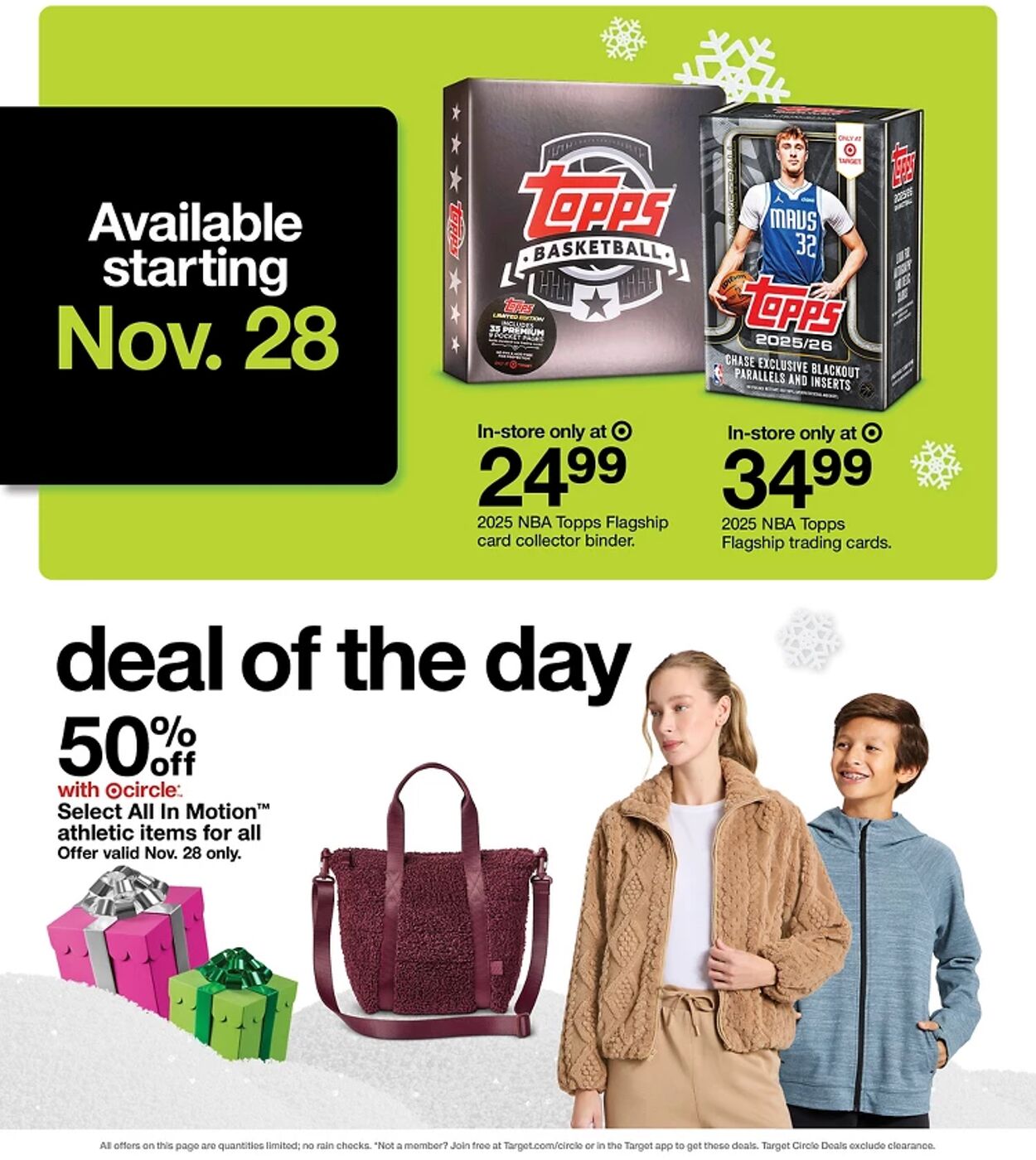 Catalogue Target from 11/23/2025