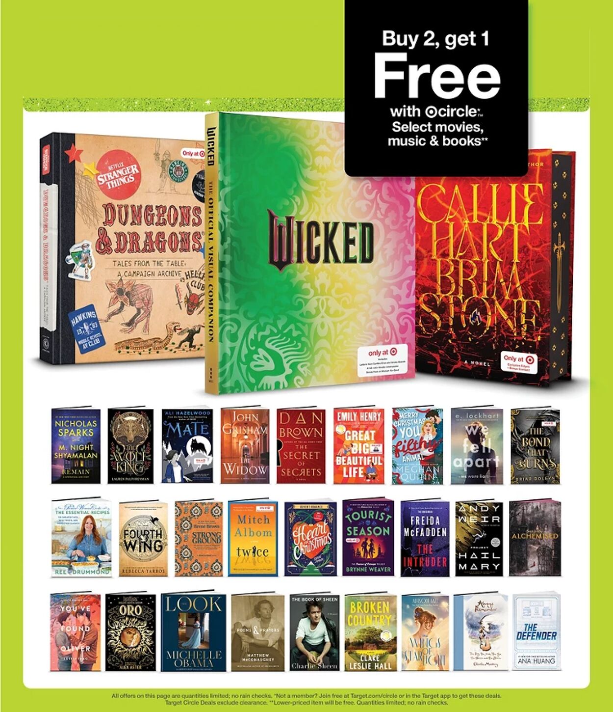 Catalogue Target from 11/23/2025