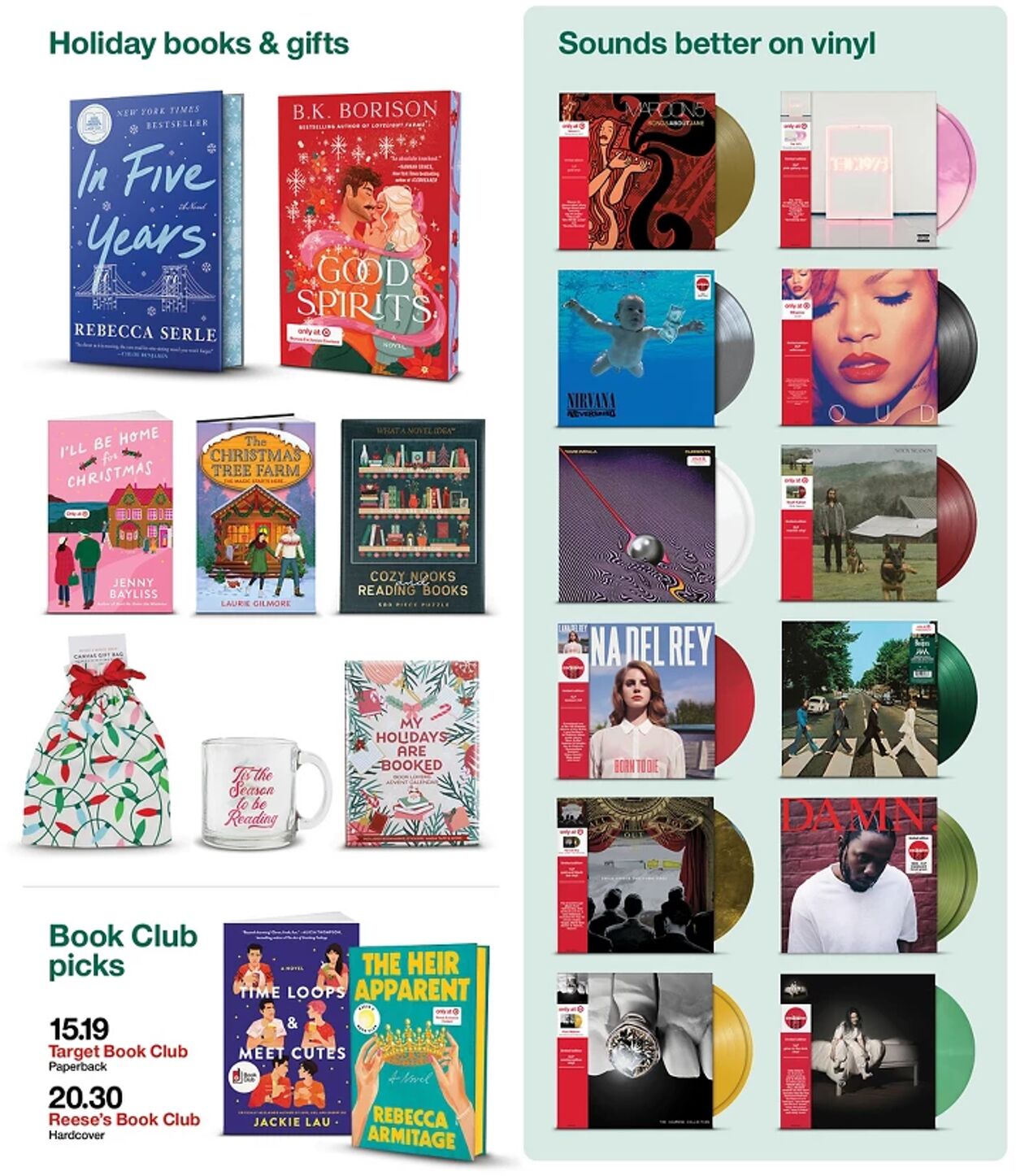 Catalogue Target from 12/07/2025