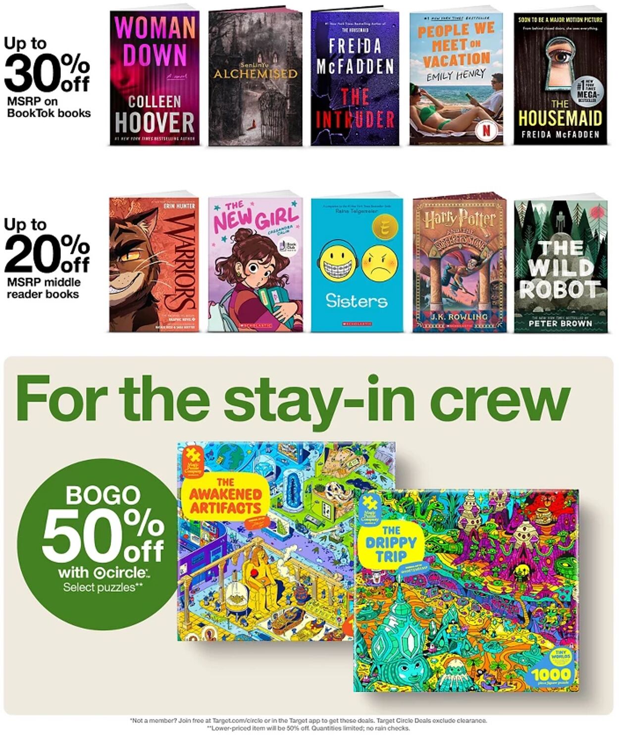 Catalogue Target from 01/18/2026