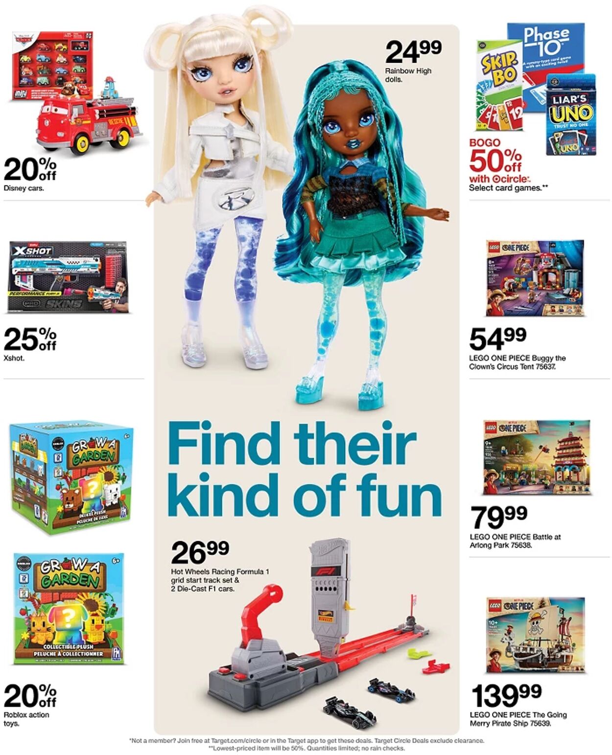 Catalogue Target from 02/15/2026