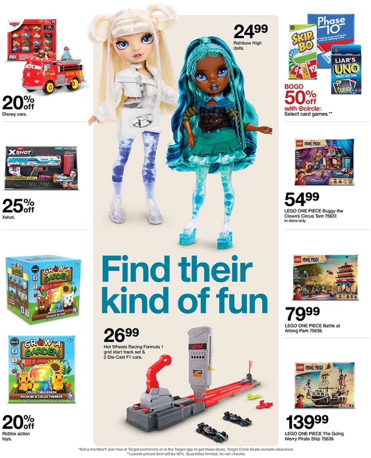 Catalogue Target from 02/15/2026