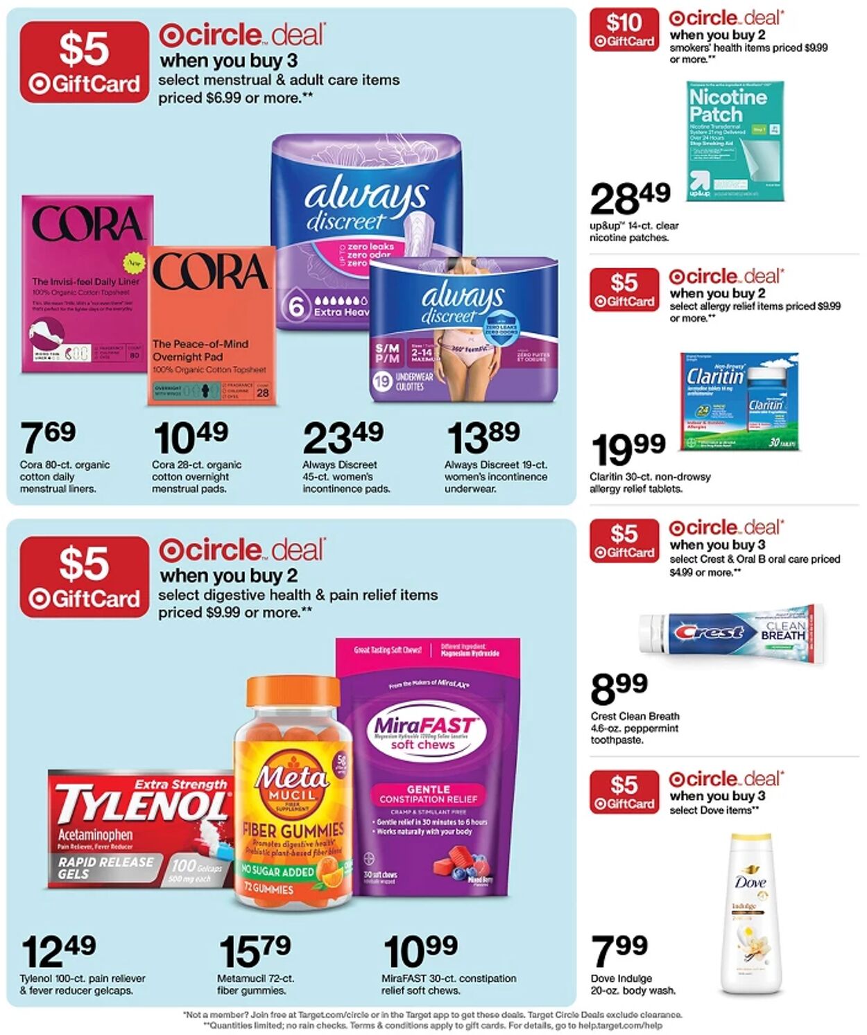 Catalogue Target from 03/15/2026