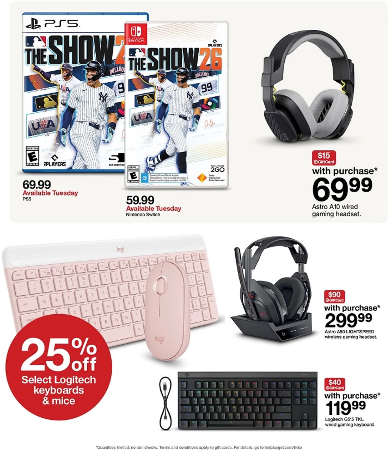 Catalogue Target from 03/15/2026