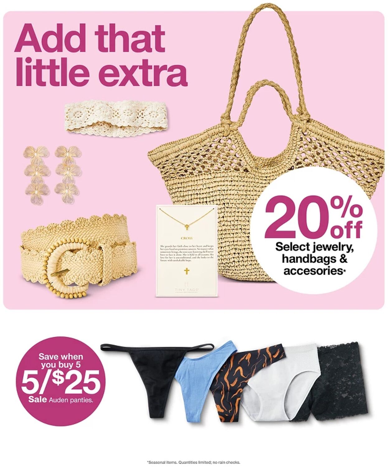 Catalogue Target from 03/29/2026