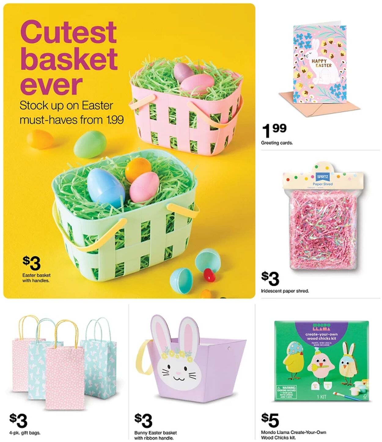 Catalogue Target from 03/29/2026