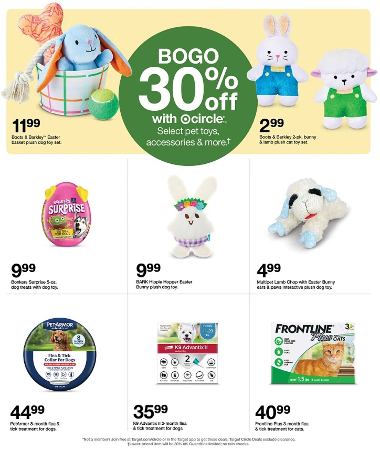 Catalogue Target from 03/29/2026