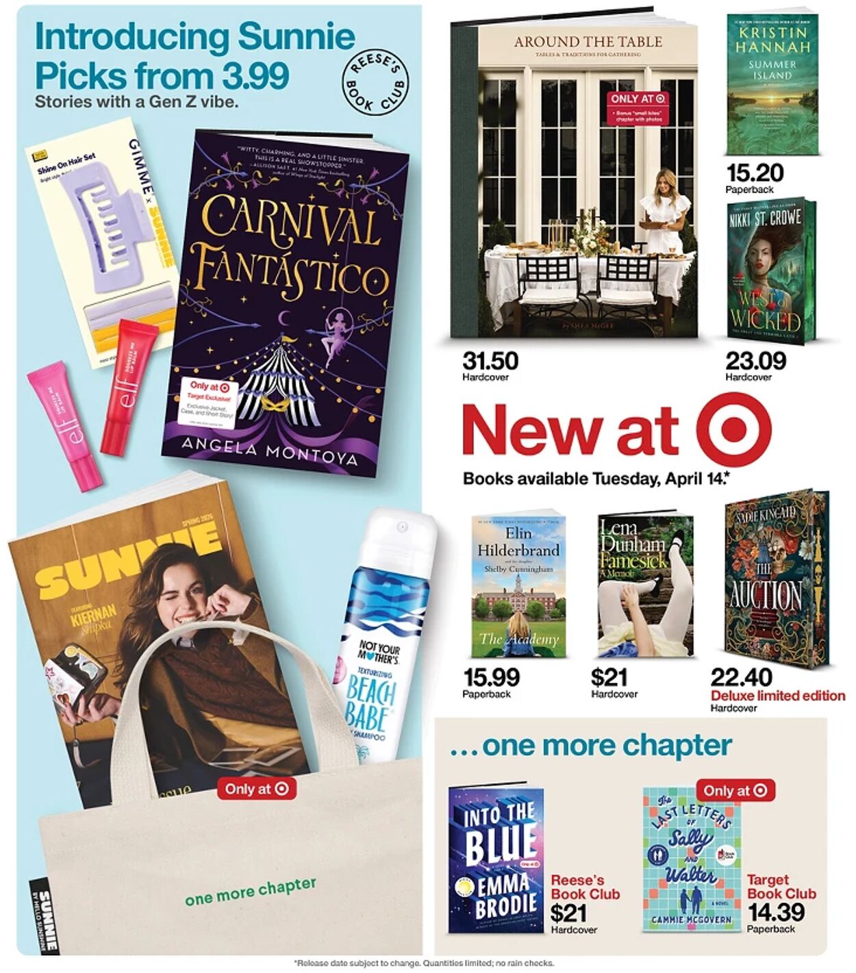 Catalogue Target from 04/12/2026