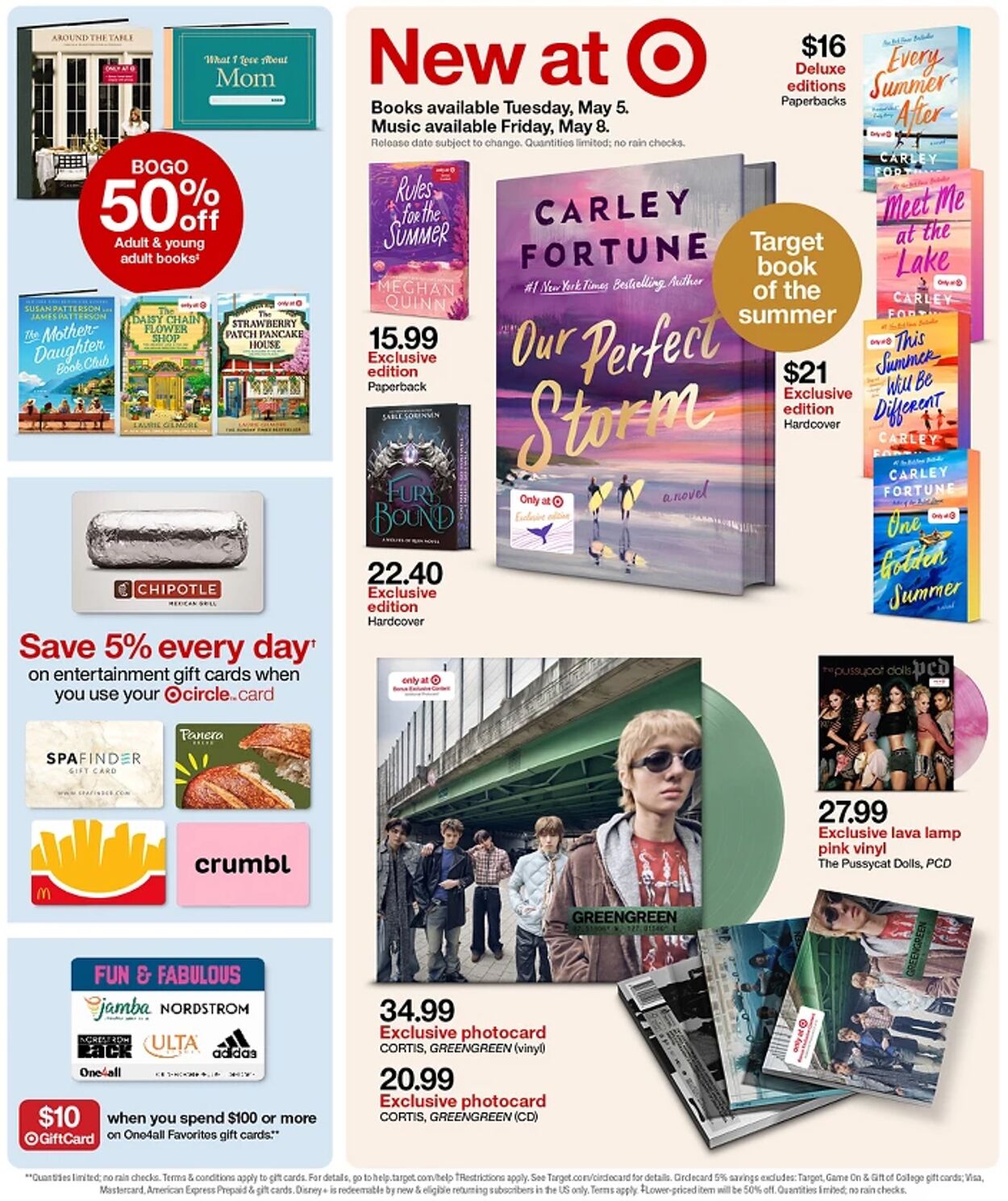 Catalogue Target from 05/03/2026