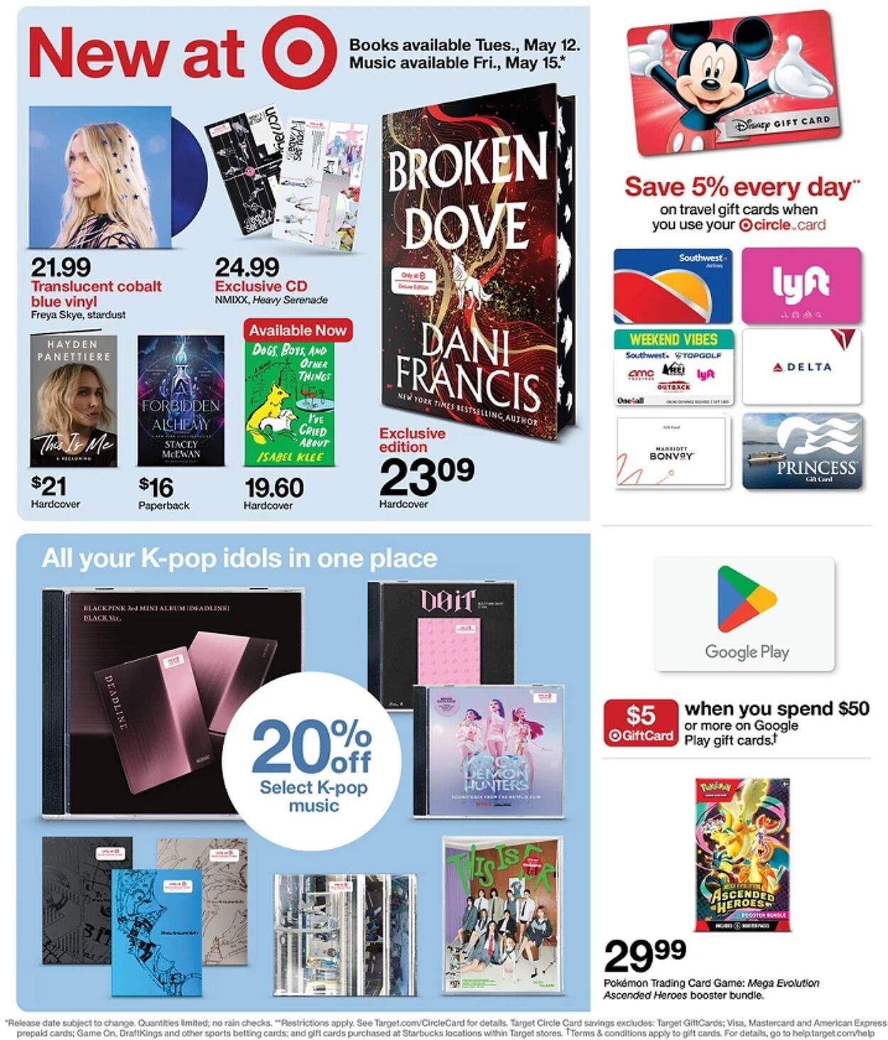 Catalogue Target from 05/10/2026