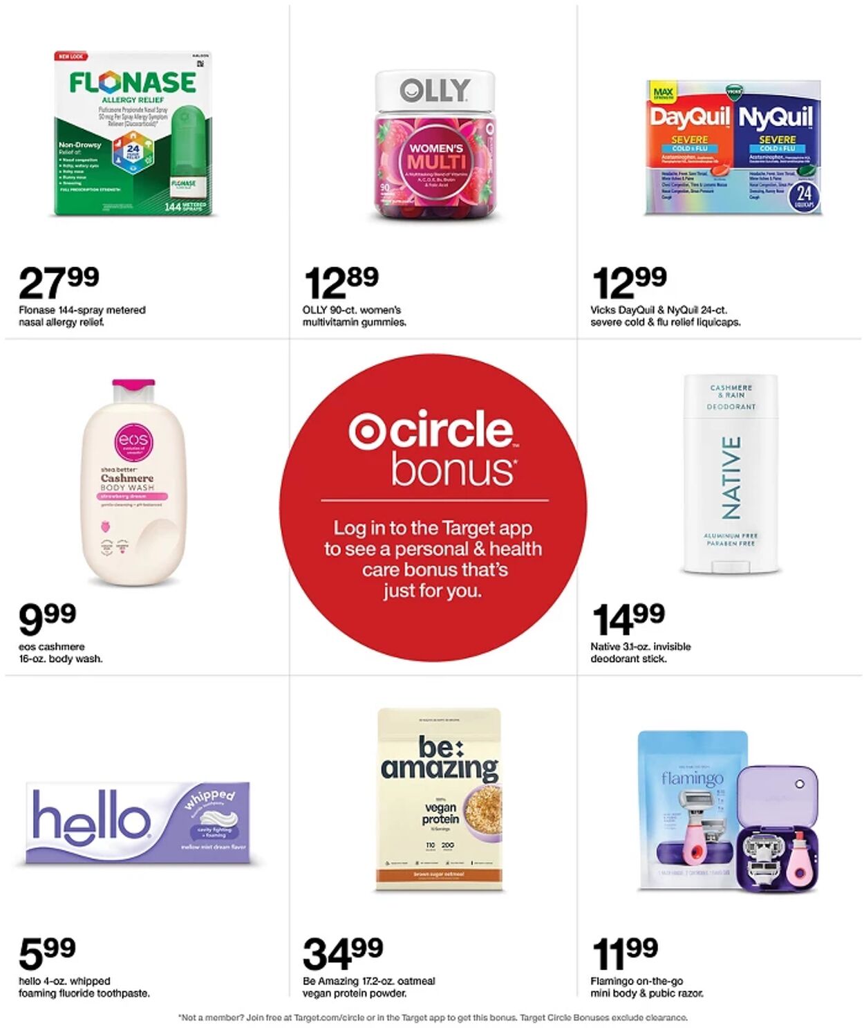 Catalogue Target from 05/10/2026