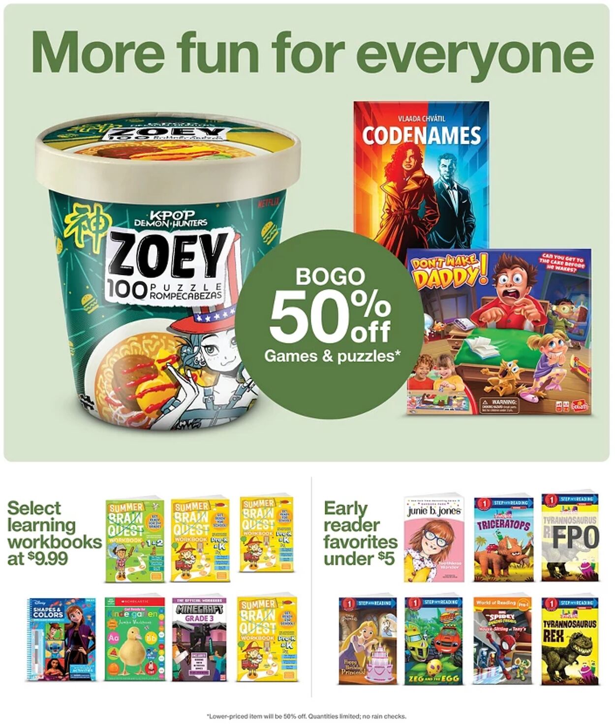 Catalogue Target from 05/17/2026
