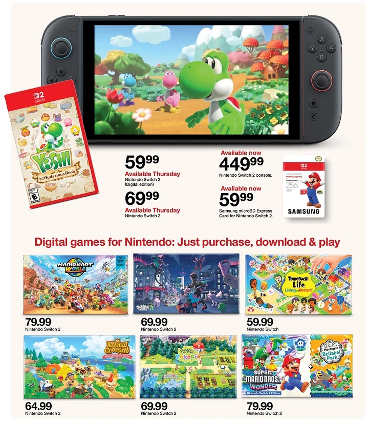 Catalogue Target from 05/17/2026