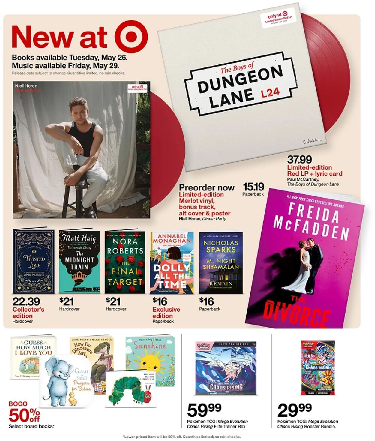 Catalogue Target from 05/24/2026