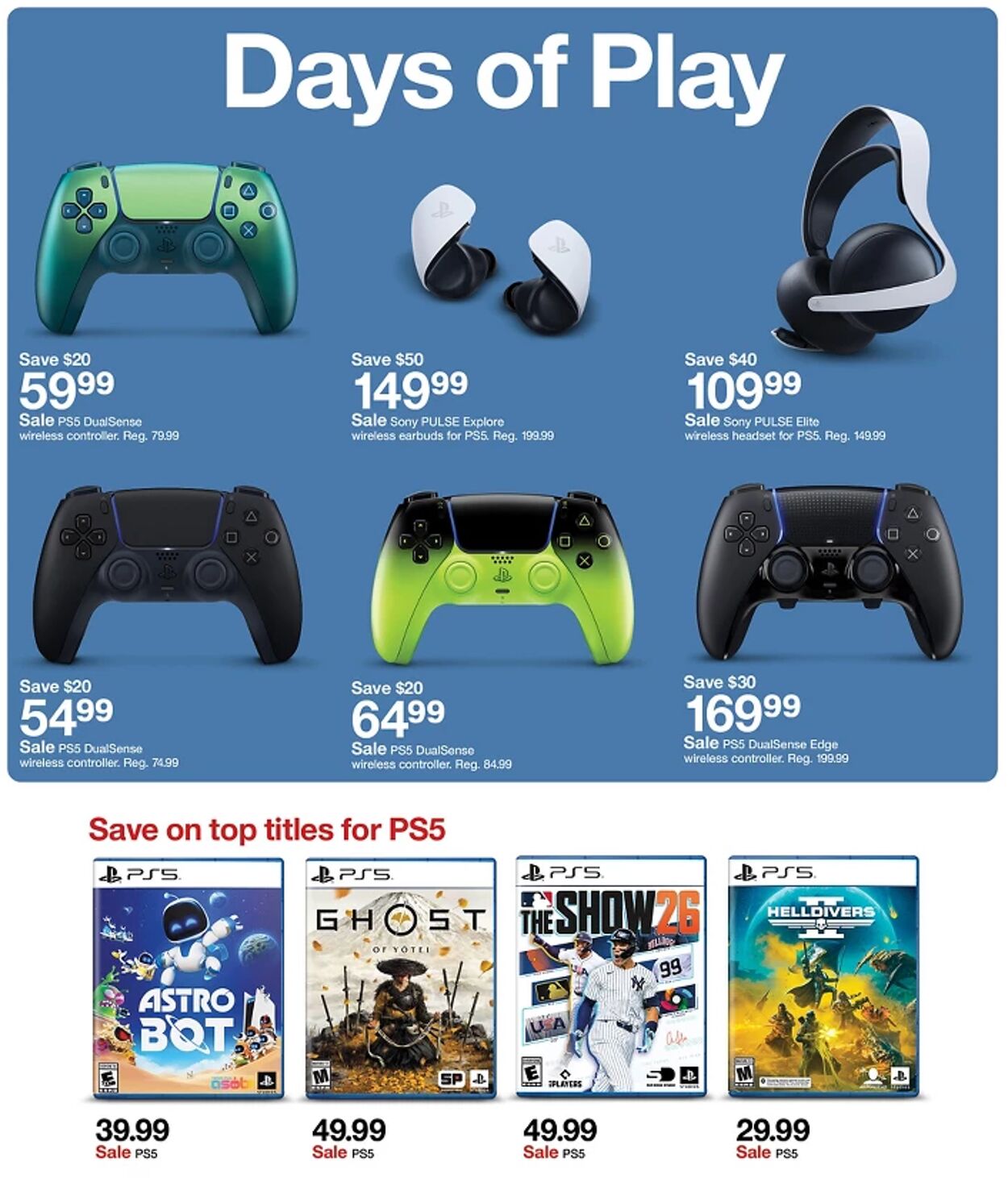 Catalogue Target from 05/31/2026