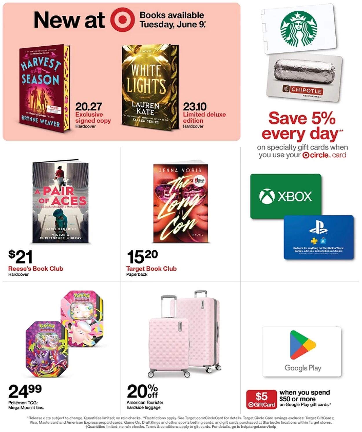Catalogue Target from 06/07/2026