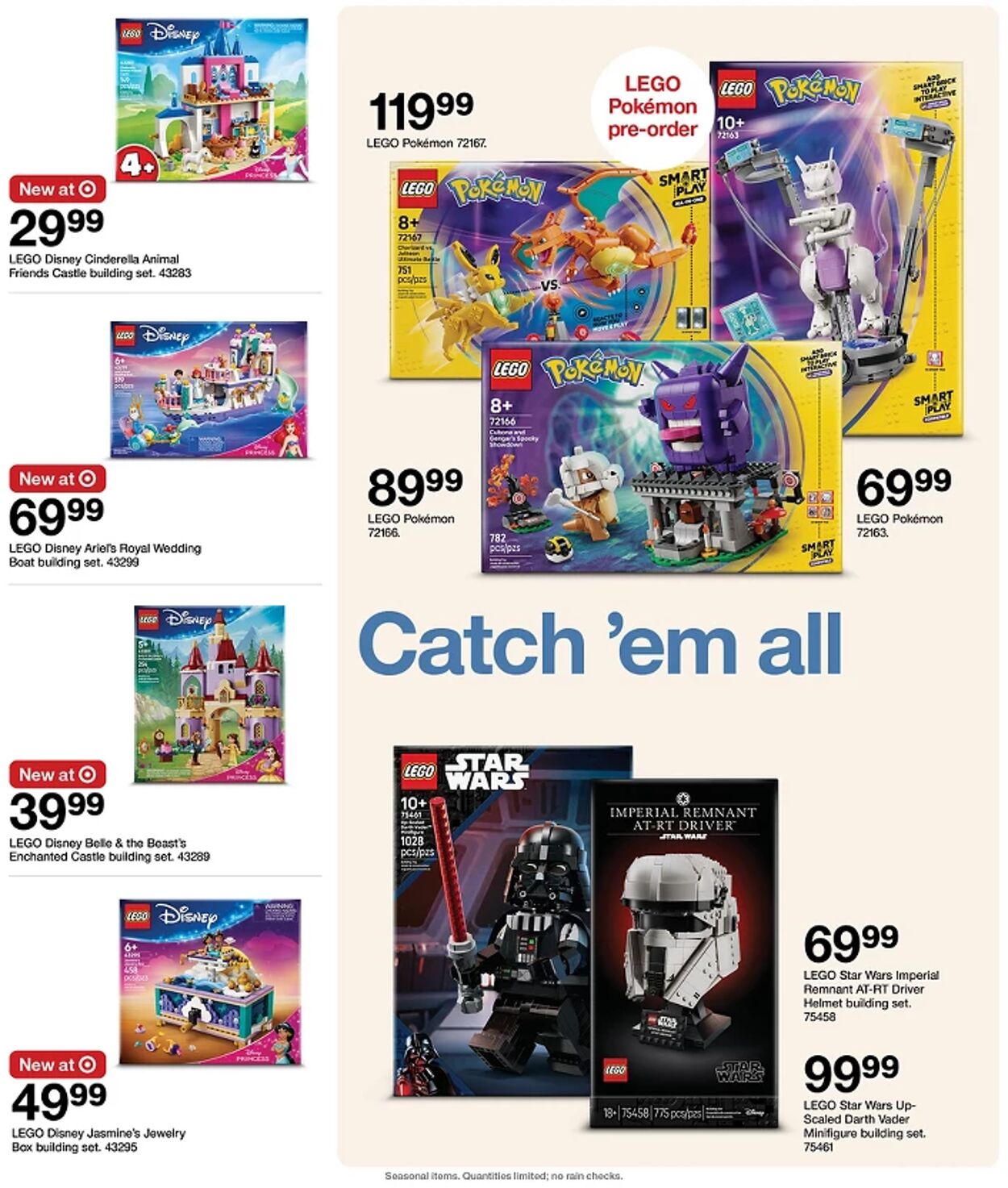 Catalogue Target from 06/07/2026